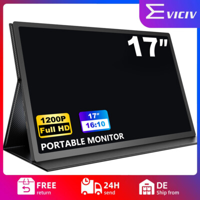 17 Zoll 1200P Tragbare Monitor HDMI Typ C VESA Bildschirm Für SAMSUNG DEX EVICIV