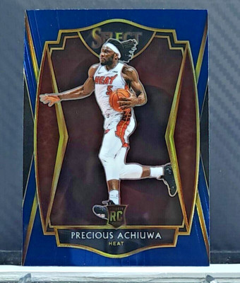 Precious Achiuwa 2020-21 Select BLUE PREMIER ROOKIE #193 - Heat RC