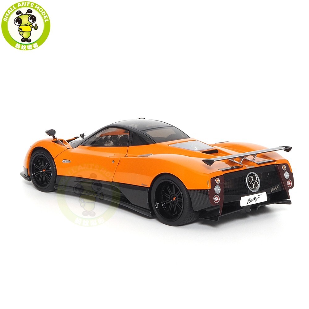 1/18 PAGANI ZONDA F 2005 Arancio St. Tropez Almost REAL Diecast
