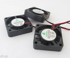 5pcs Brushless DC Cooling Fan 40x40x10mm 4010 9 blades 5V 0.12A 2pin Connector