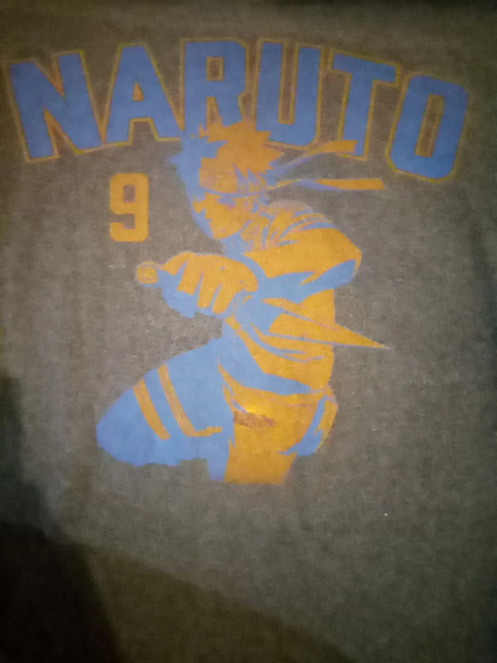 Винтажная/ Y2K Naruto Shippuden аниме рубашка размер мужской средний!! Выглядит великолепно!! - Изображение 2 из 4