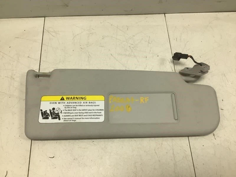 Parasol interior delantero derecho Volkswagen Passat SW 2000 2008 OEM+ Foto 4 de 4