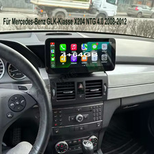 12"F&uuml;r Mercedes-Benz GLK-Klasse X204 4+64G Android 15 Autoradio Navi GPS Carplay