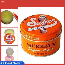 Hair Pomade Super Light 3 oz Conditioning Styling Gel Clean Scent All Hair Types