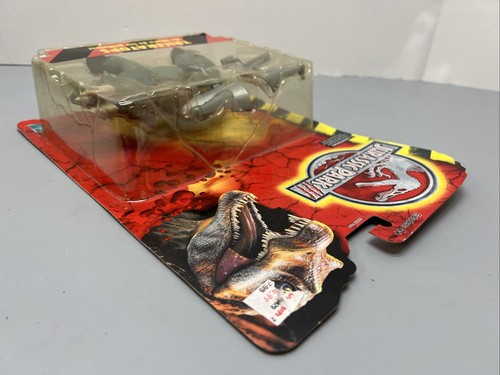 Jurassic Park JPIII 3 Re-Ak-Atak Triceratops con equipo de captura - NUEVO en caja - Imagen 4 de 6
