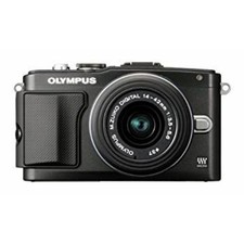 OLYMPUS Mirrorless PEN Lite E-PL5 Lens Kit Black From Japan Fedex Excellent