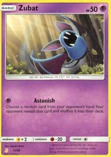 Zubat - 11/30 - Common - Lightly Played