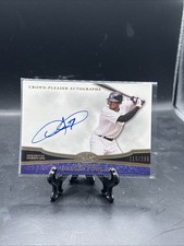 2013 Topps Tier one Dexter Fowler Crowd Pleaser On Card Auto Autograph #115/299