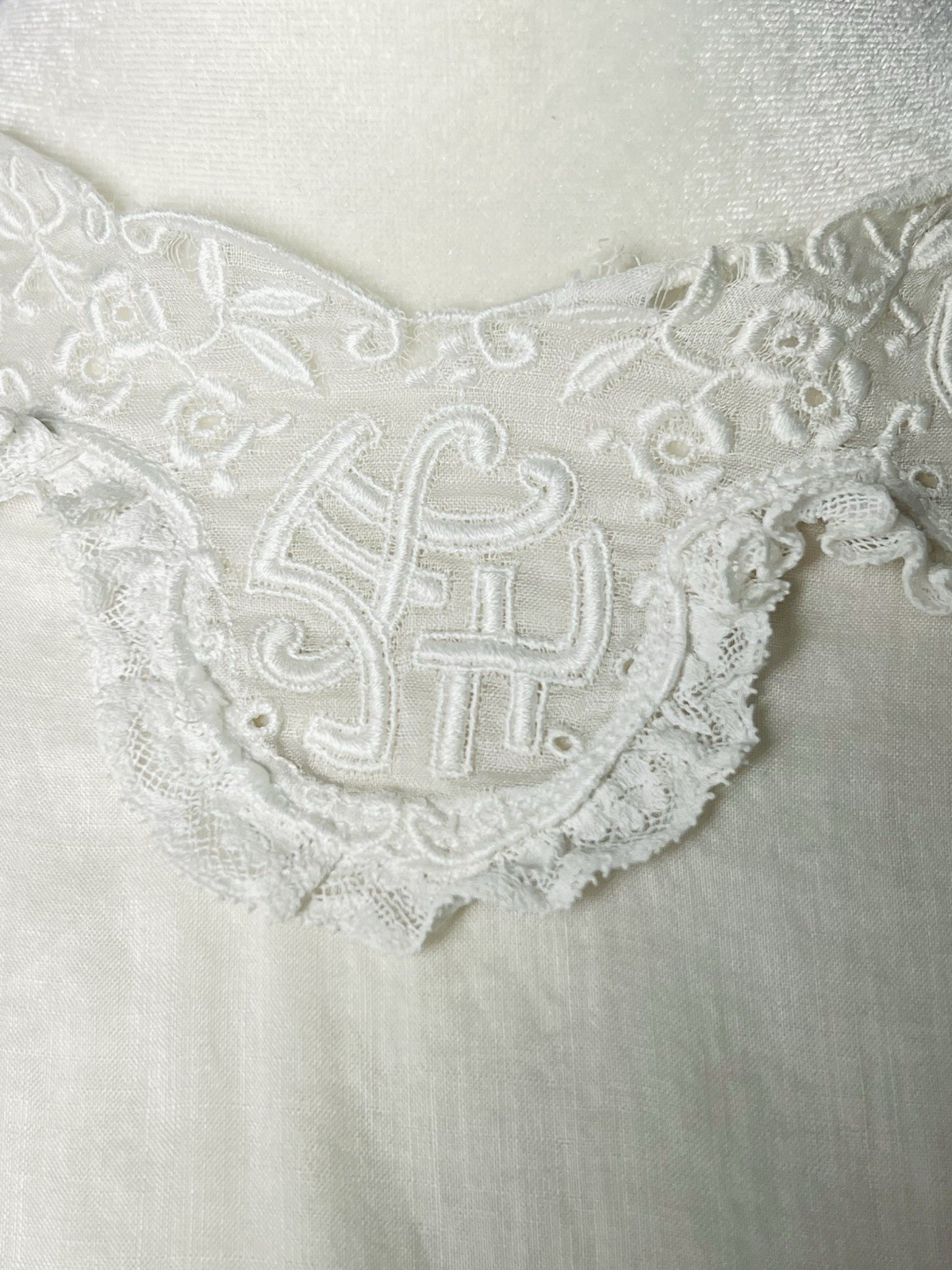 Vintage 1920s-30s Balbrook White Cotton Blouse Sh… - image 4