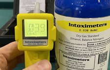 Calibrated Intoximeters Alco Sensor FST Case Extras LEO Breathalyzer