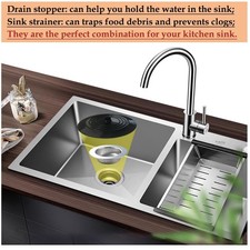Silicone Sink Strainer Stopper Kit - 4PCS
