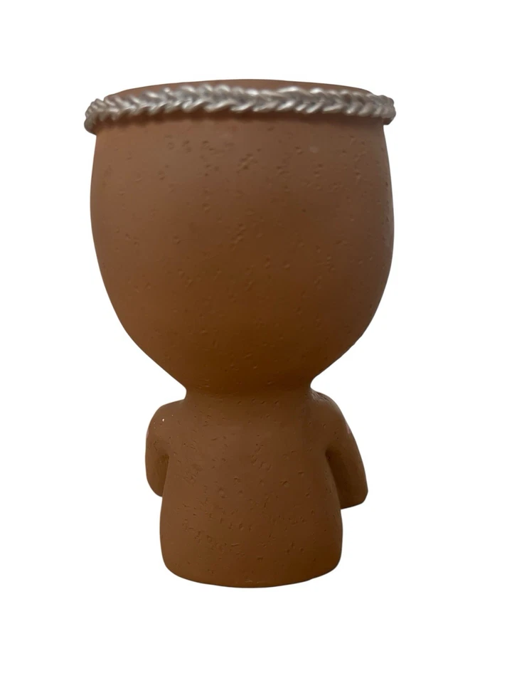 Girls Face Flower Planter Pot Human Face Head Creative Flower Planter Room Decor - Image 3 of 4