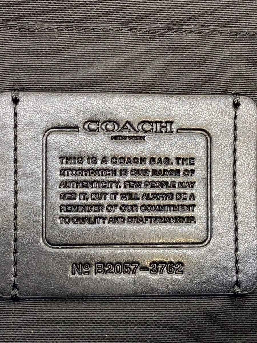 COACH Backpack Leather BLU Solid 3762 - image 5