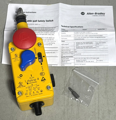 Allen Bradley 440E-L21BNYH Lifeline 4 Cable-pull Safety Switch - NEW NO BOX