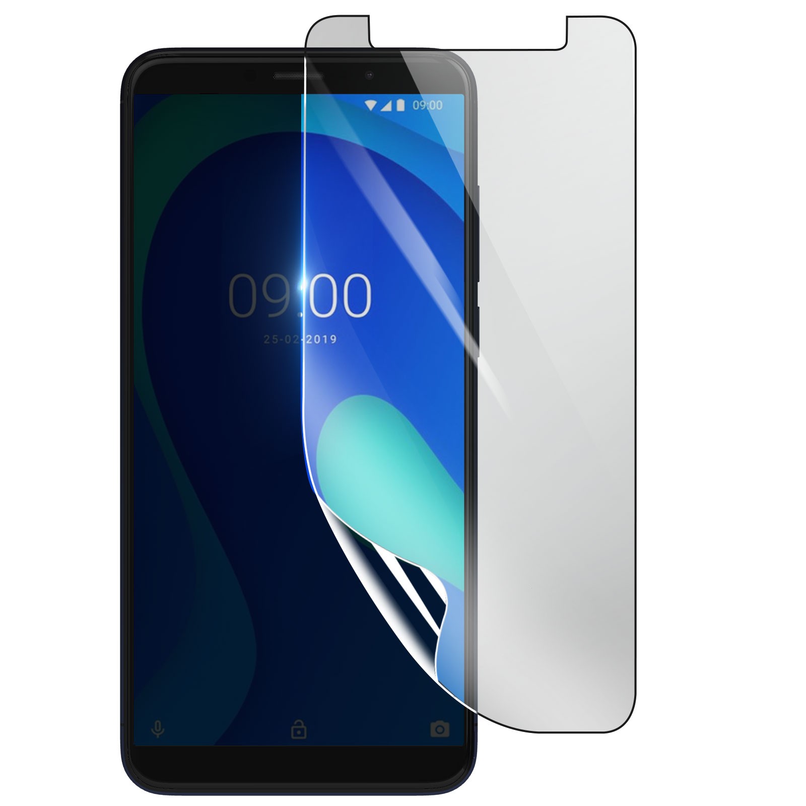 Protection écran Wiko Y50 hydrogel 3mk anti bulle contre les bris