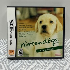Nintendogs: Lab & Friends - Nintendo DS Game - No Manual - Tested & Working