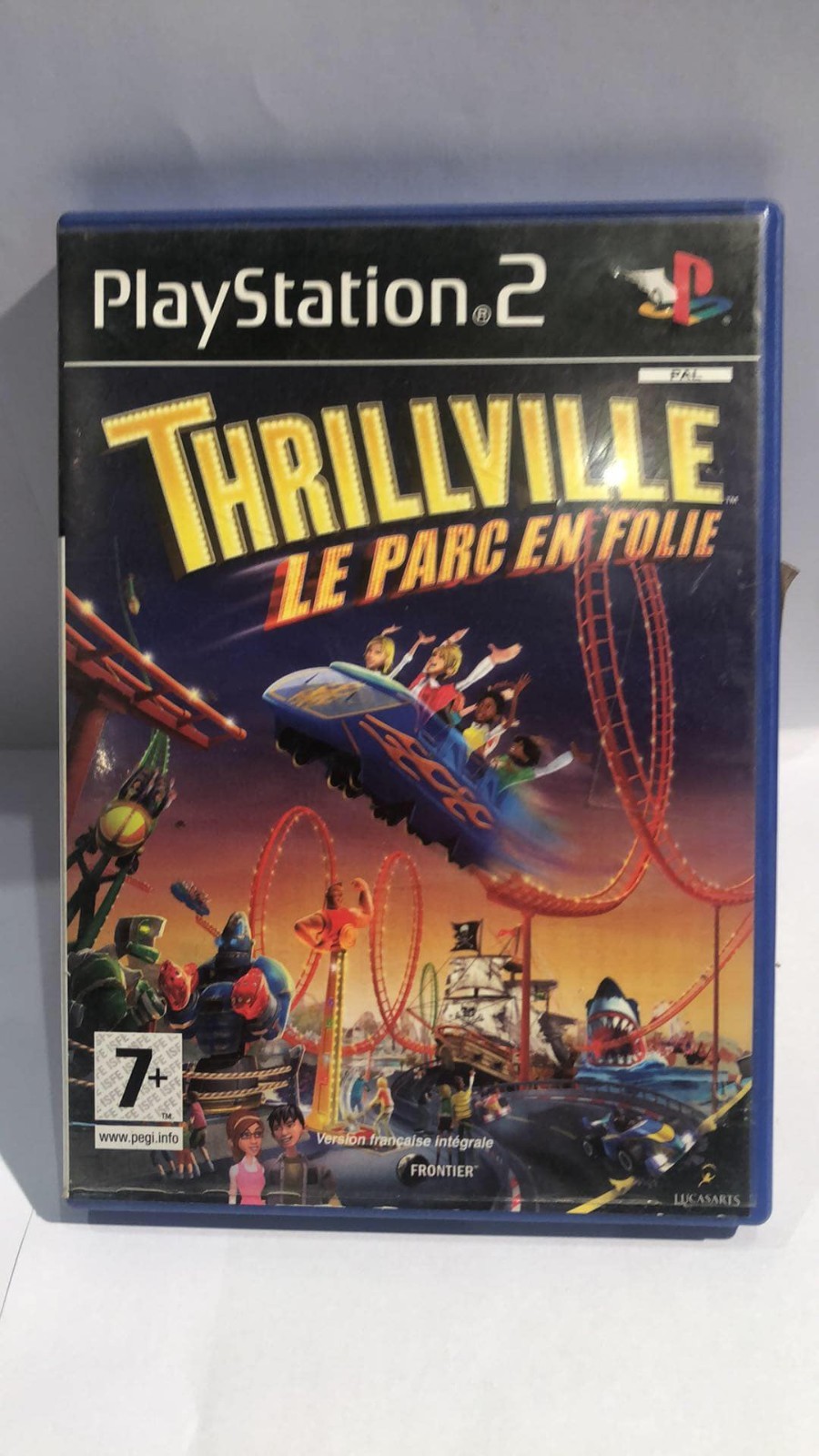 Jeux Video Thrillville Le Parc en Folie pour PS2 Complet PAL FR
