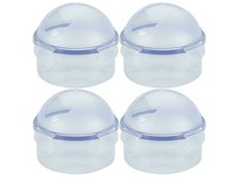 Lock & Lock, Zwiebel Zitrone Koffer, kein BPA, wasserdicht, Lebensmittelbehälter, 4er Pack