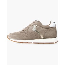 Voile Blanche 38 Julia Sneakers Beige Metallic Silver Women s US 8 Shoe NWOB