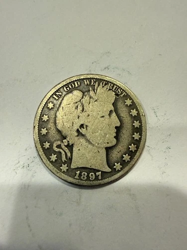 1897-O Barber Half Silver Dollar New Orleans