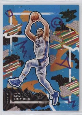 2020-21 Panini Court Kings Ben Simmons #67 0e7u