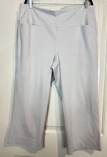 J Jill Wearever Collection Cropped Pants Womens pull on pants 2X elastic waist