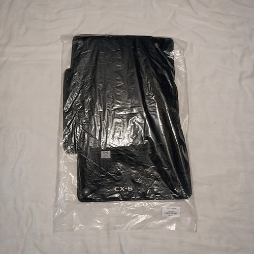 2026 Mazda CX-5 Black Carpet 4 Piece Floor Mat Set OEM Part Number KLBC 68 G20 