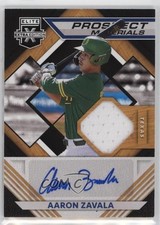 2021 Elite Extra Edition Prospect Materials Signatures Aaron Zavala Auto 09gj