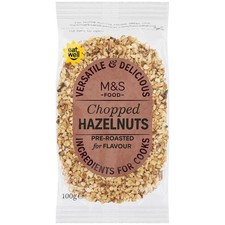 M&S Roasted Chopped Hazelnuts, 100g