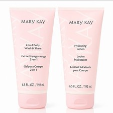 Set Mary Kay 2-in 1 Body Wash  Shave  Hydrating Lotion 6.5 fl. oz New Sealed