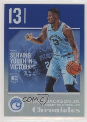 2018-19 Panini Chronicles Rookies Blue 5/99 Jaren Jackson Jr #524 Rookie RC 8ww
