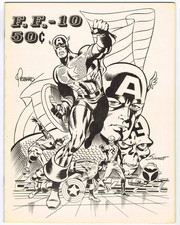 FANTASTIC FANZINE 10 JIM STERANKO/Sinnott CLA...