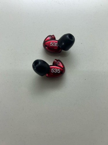 Shure SE535LTD-J Inner Earphones Special Edition Red color Tested working USED - Picture 11 of 12