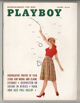 Playboy October 1959 High Grade/NM 9.2 Kim Novak Elaine Stewart Pinup ...