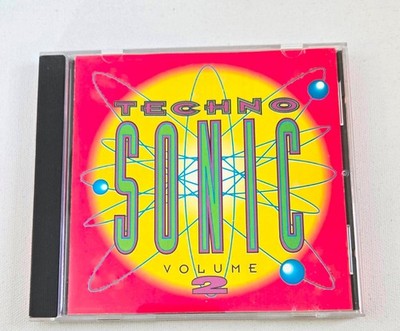 TECHNO SONIC Volume 2 Various Artists CD, 1992 Sonic Records EDM Dance 90s 1990s