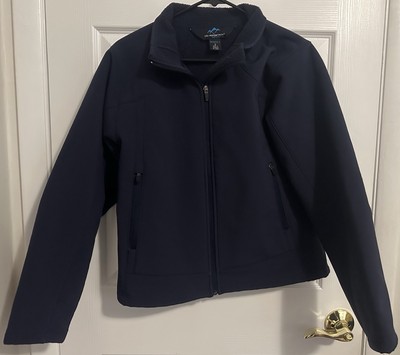 Tri-Mountain Performance Navy Blue Zip Up Jacket Womens Size Small