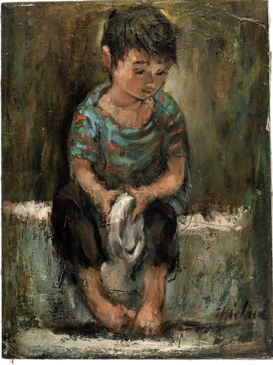 Children & Infants Art Paintings for sale | eBay