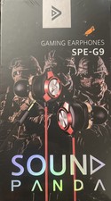 SOUND PANDA SPE-G9 Gaming Earbuds With Dual Microphone RED