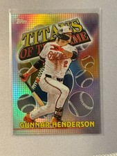 2026 Topps Series 1 Gunnar Henderson #TOG-4 Titans of the Game