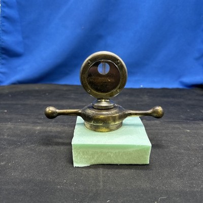 Vintage Boyce Moto Meter Dog Bone Radiator Cap Hood Ornament A3B 