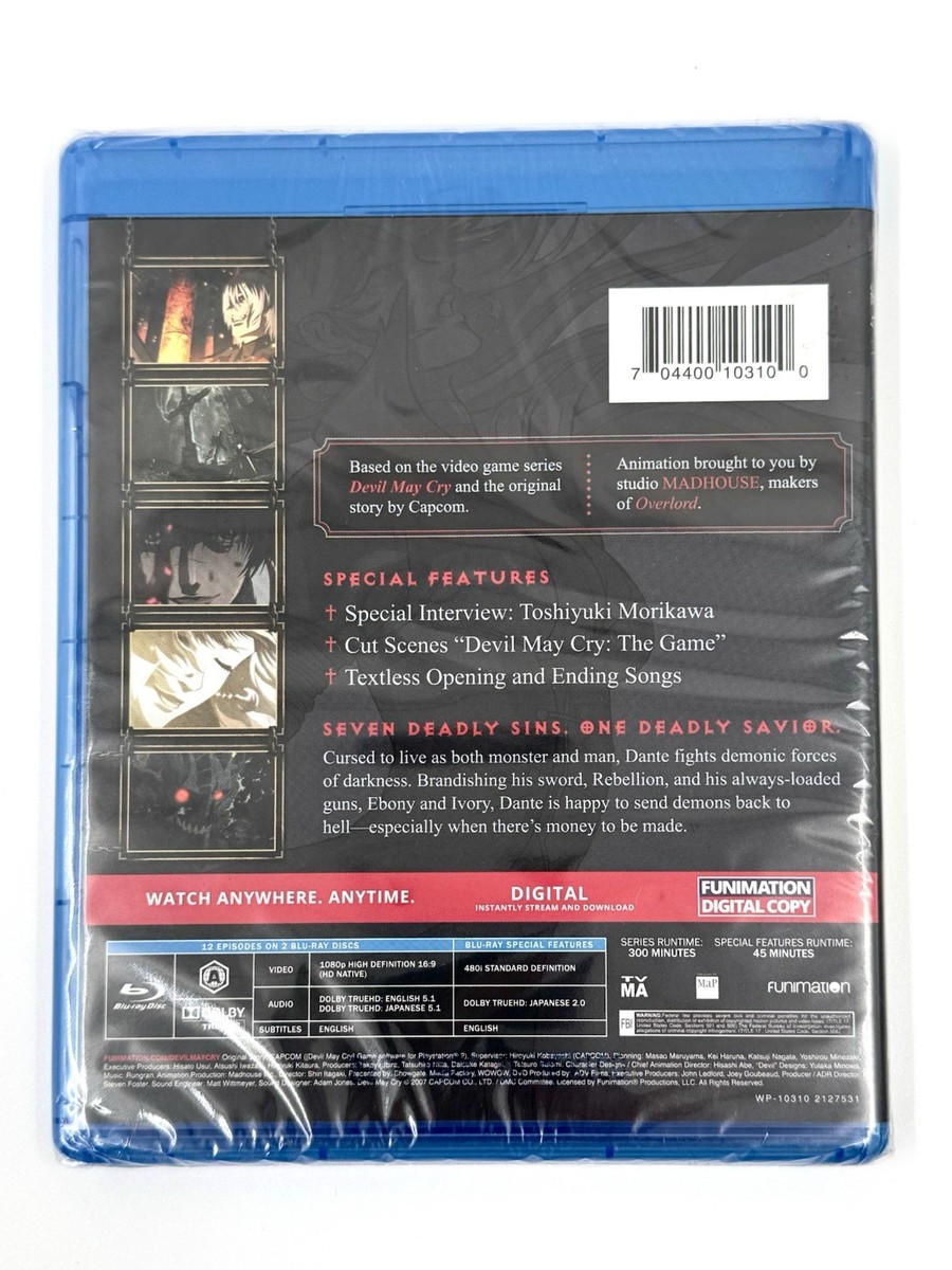 Devil May Cry: The Complete Series Anime Essentials Blu-ray VERY