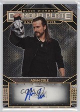 2024 Upper Deck Black Diamond AEW Plate 18/50 Adam Cole #DPA-AC Auto