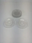Indiana Glass SANDWICH Crystal Bread and Butter Plates Set Of 8