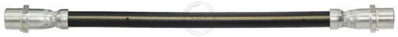 Bremsschlauch 241 mm INN M10x1.0 INN M10x1.0 A.B.S. für u.a. OPEL ASTRA - Bild 2
