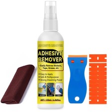 Adhesive Remover, Multipurpose Sticker and Label Cleaner, Surface-Safe Glue R...