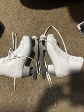 Bladerunner Solstice Ice Skates - Youth Size 1- White Figure Skates