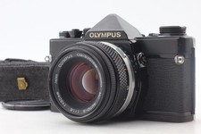  Near MINT Olympus OM-1 Black 35mm SLR Film Camera From JAPAN