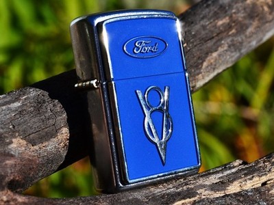 1983年製★Fordフォードマスタング★ミツバチバズビーキャラクターzippo Ford V8 Emblem Zippo Lighter - Ford Motor Company - Oval - Mustang