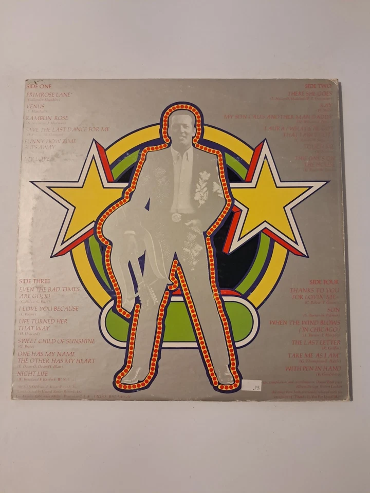 Jerry Wallace Superpak Double Vinyl 2 LP Record Set. United Artists UXS-95 Foto 2 de 4