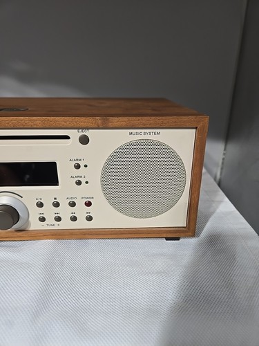 Sistema de música digital AM/FM/CD HI-Fi vintage Tivoli nogal/blanco *probado* - Imagen 20 de 24